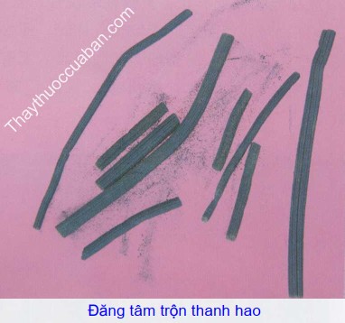 Hình ảnh đăng tâm trộn thanh hao